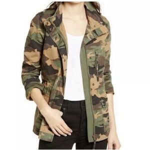 Madewell Dispatch Camo Jacket womens XS military utility layer transitional